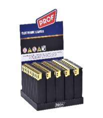 PROF BLACK RUBBER GOLD CAP - D