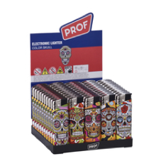 PROF REFILLABLE COLOR SKULL LIGHTER