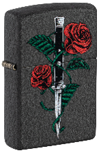 ROSE DAGGER TATTOO DESIGN