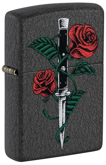 ROSE DAGGER TATTOO DESIGN