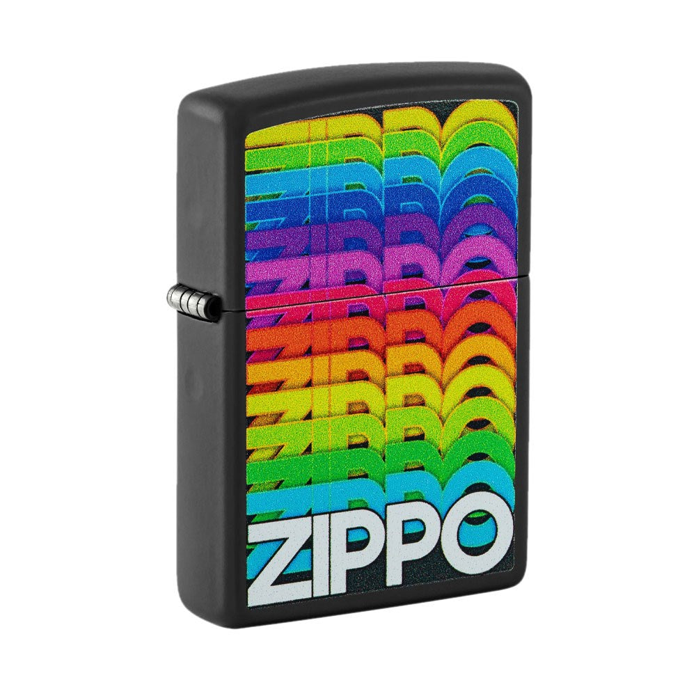 Rainbow Zippo Design