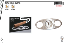 SM OVAL CIGAR CUTTER
