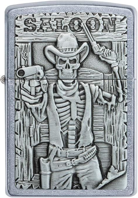 Saloon Skull Emblem Design