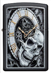 Skull Clock Design