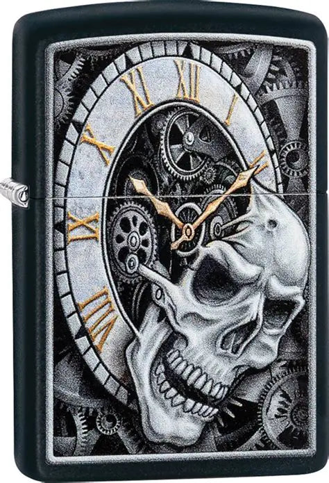 Skull Clock Design