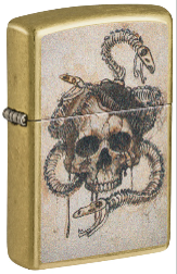Skull Snake Design