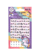 UNI 72 NAIL STICKERS/24 STRASS/ CARD X24