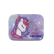 UNICORN GLITTER BAND AIDS METAL BOX DL12