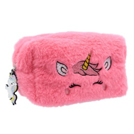 UNICORN PLUSH POUCH AND CHARM ASS-12