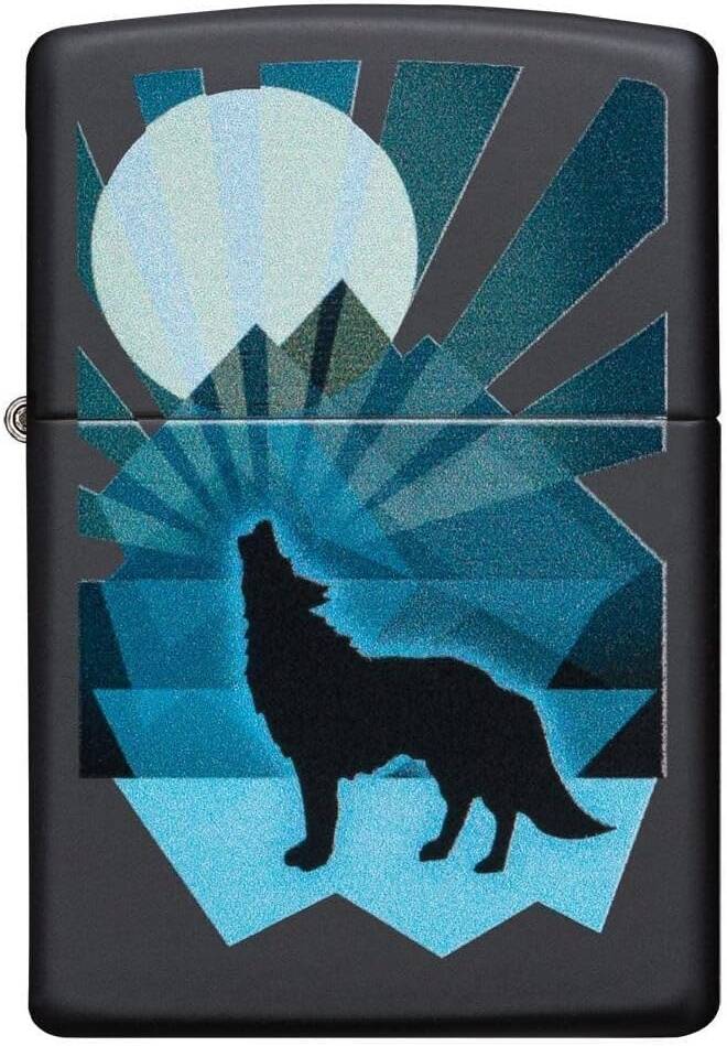 WOLF AND MOON DEISNG