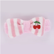 WORDS HEADBAND PINK STRIP CHER ASS-12