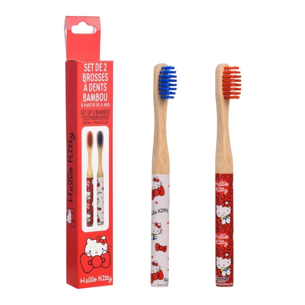 Hello Kitty Set of 2 toothbrushes