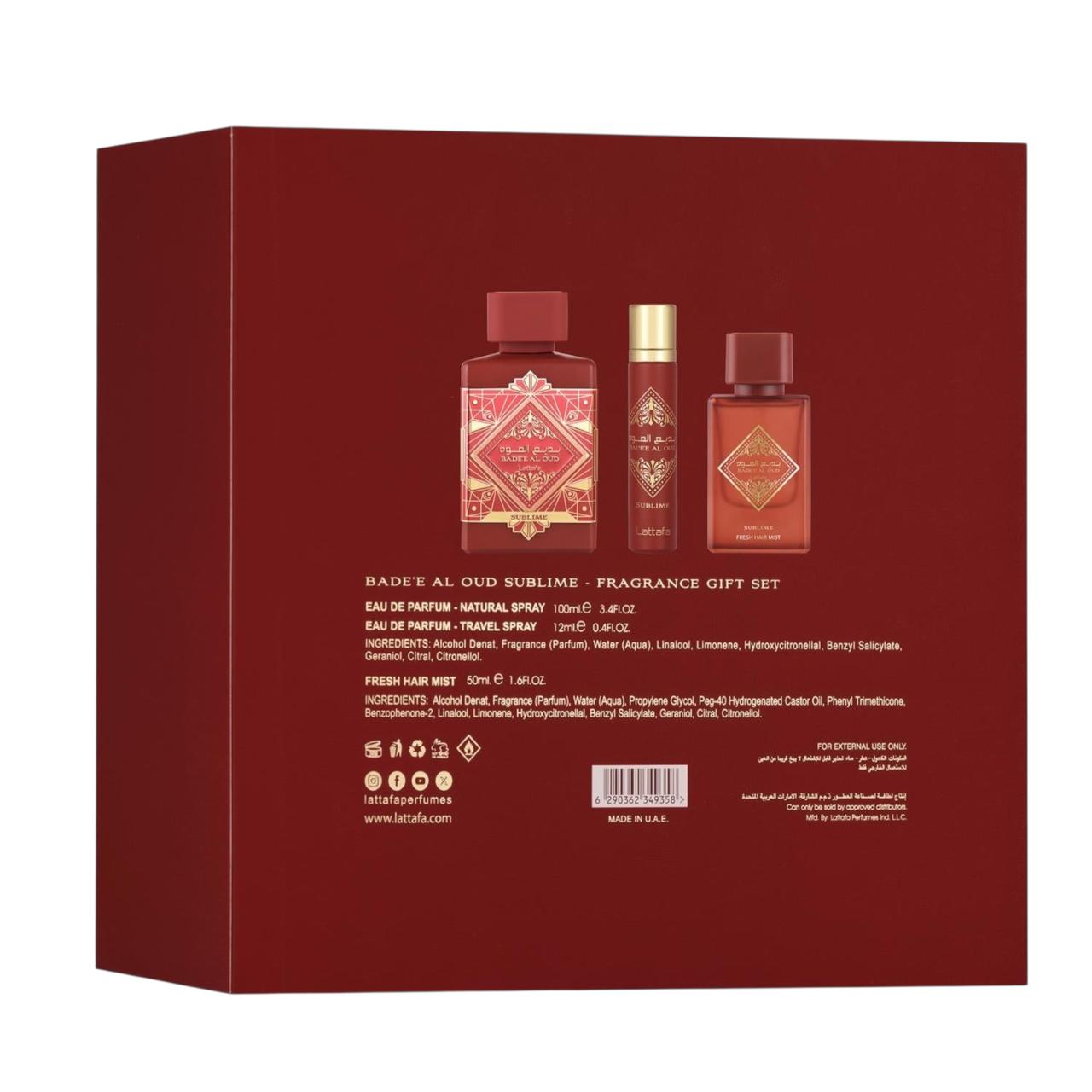 Badee Al Oud Sublime Giftset
