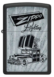 Zippo Car Ad Design