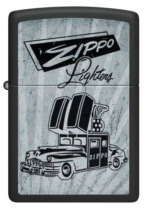 Zippo Car Ad Design