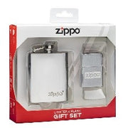 Zippo Design Ltr & Flask Set