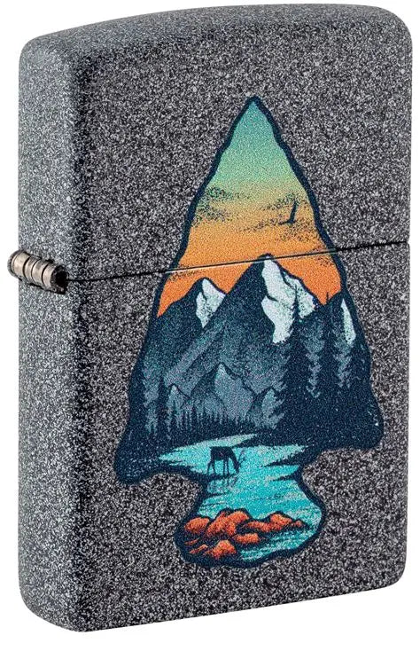 Zippo Mountains Design