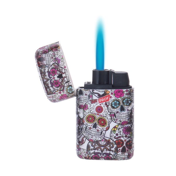 MEXICAN SKULLS JET FLAME LIGHTER